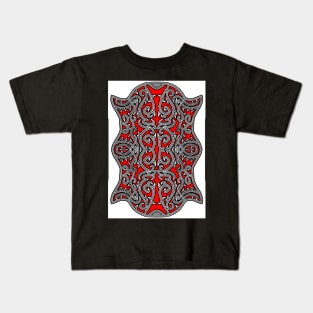 tribal batak motif 9 Kids T-Shirt